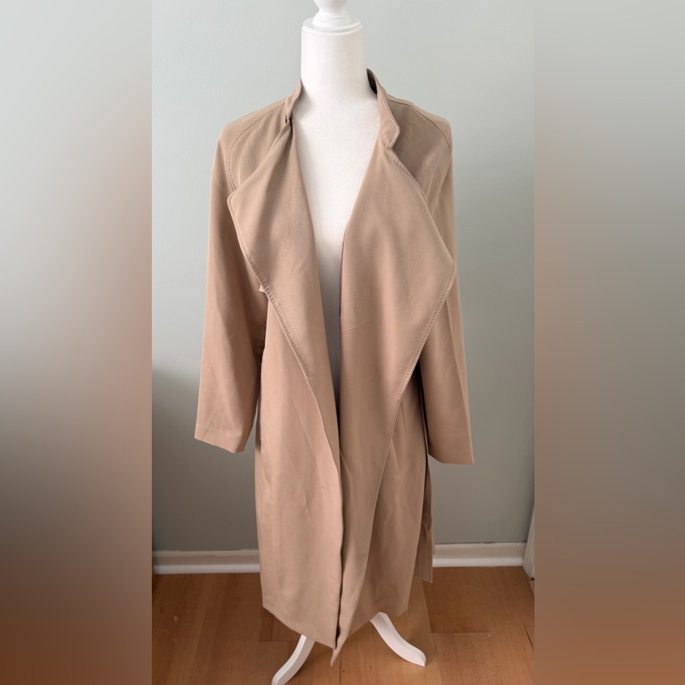 H&M Beige Trench Coat - Picture 3 of 13